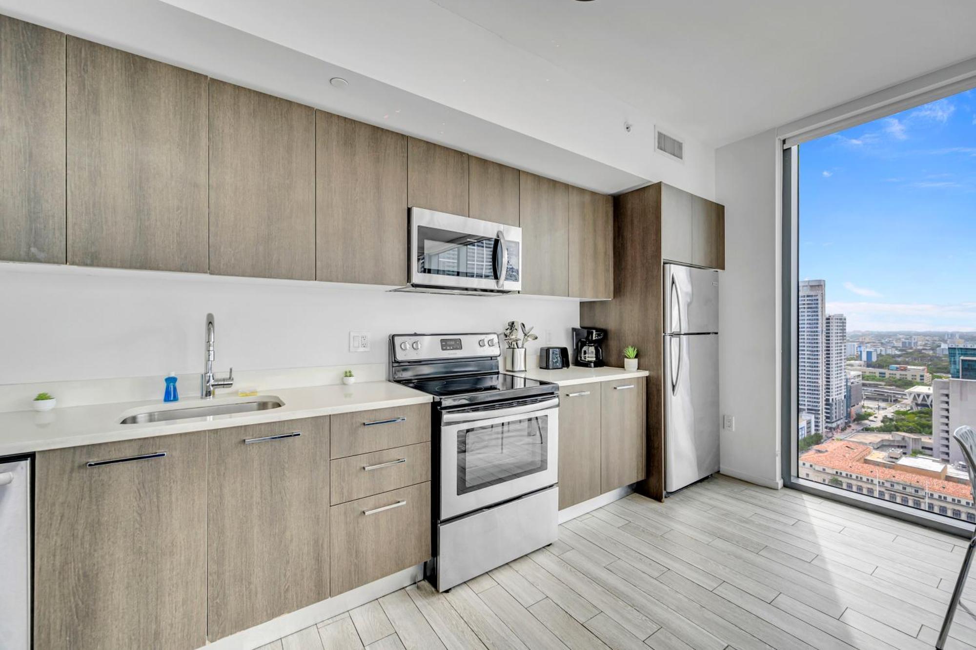 Great 3 Beds 3 Baths Appartment Downtown 迈阿密 外观 照片