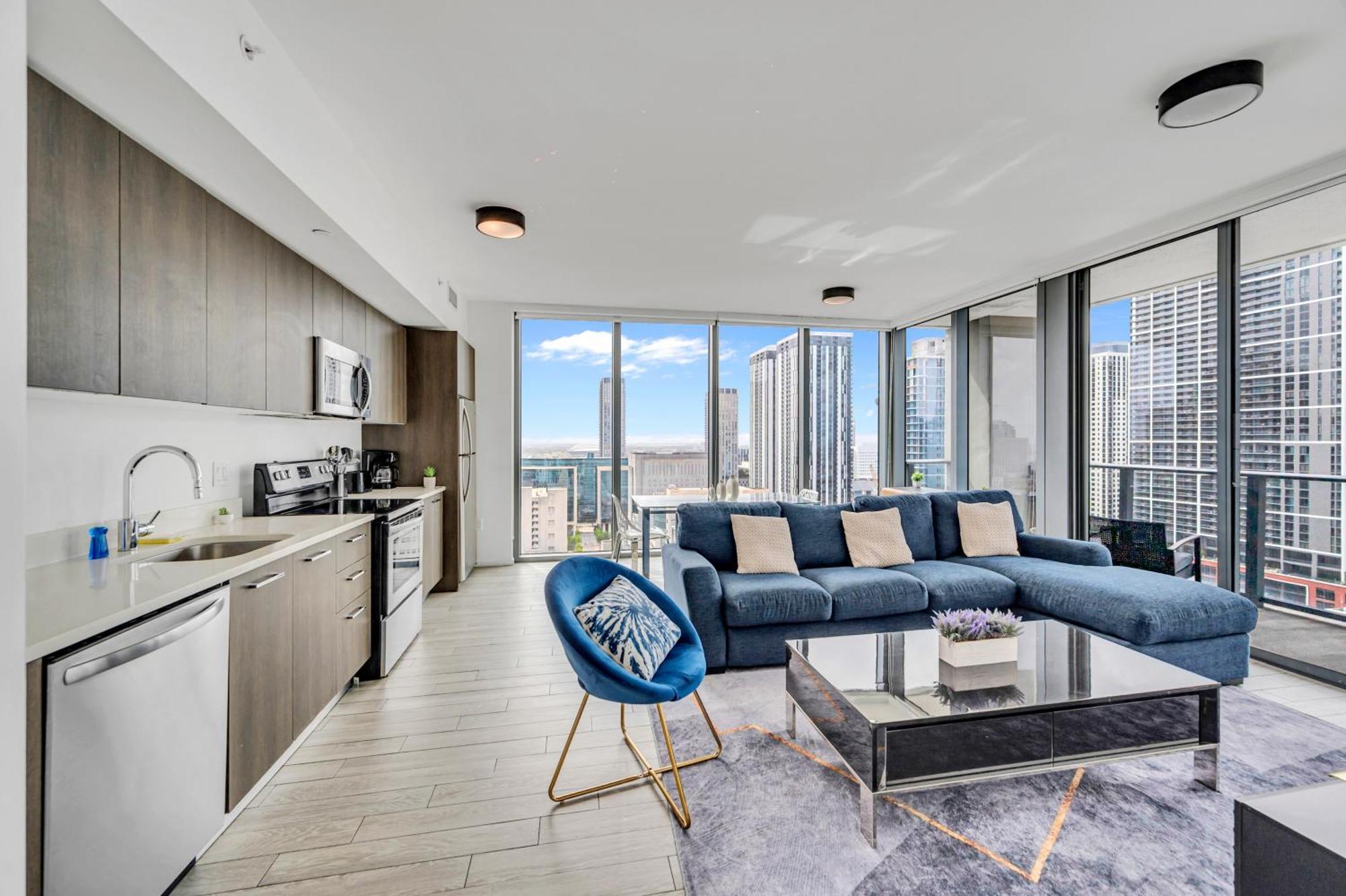 Great 3 Beds 3 Baths Appartment Downtown 迈阿密 外观 照片