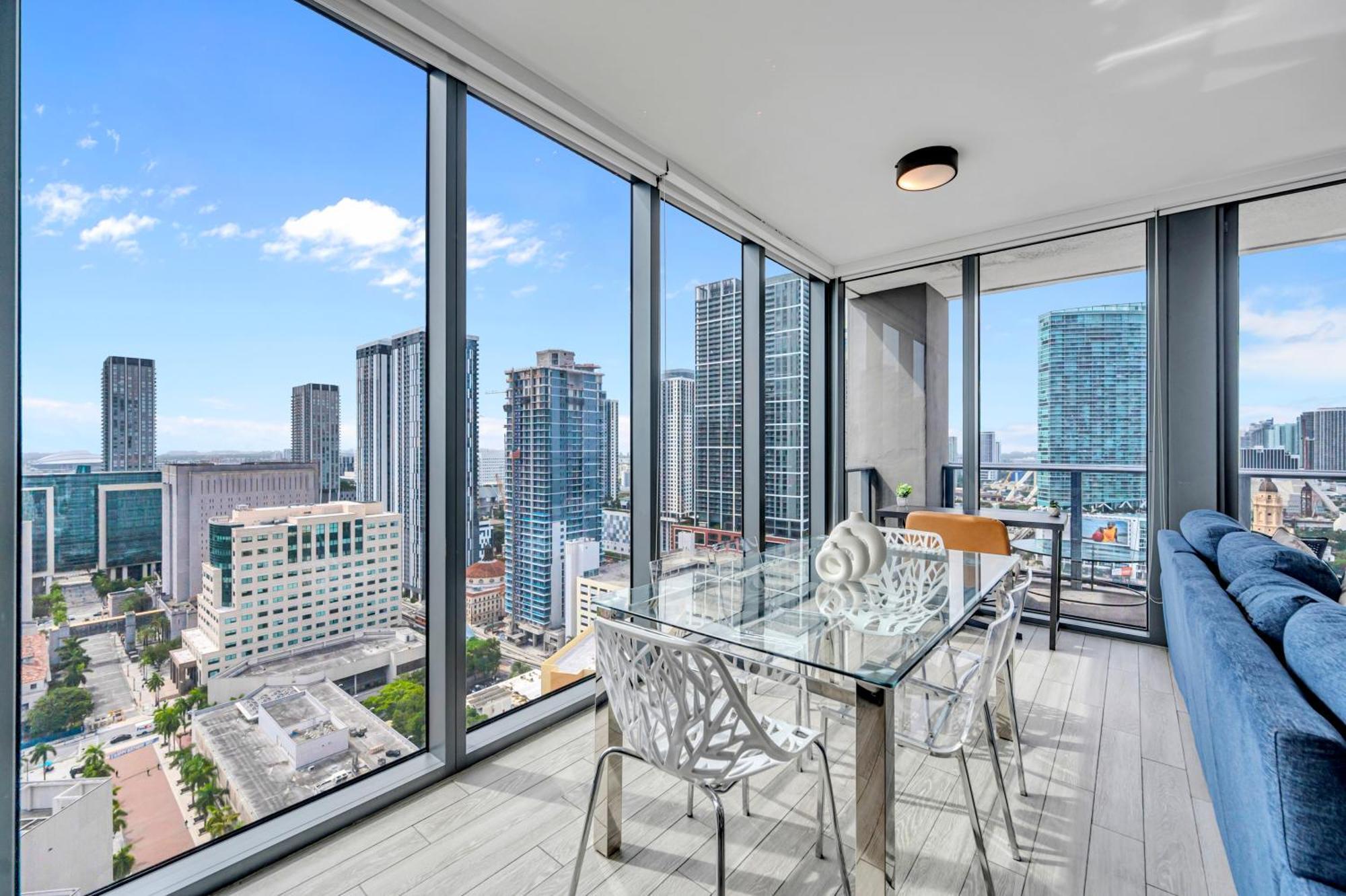 Great 3 Beds 3 Baths Appartment Downtown 迈阿密 外观 照片